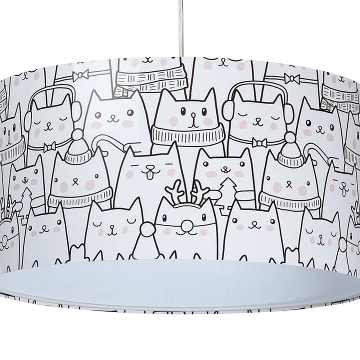 Pendant lamp Foto Kids Cats