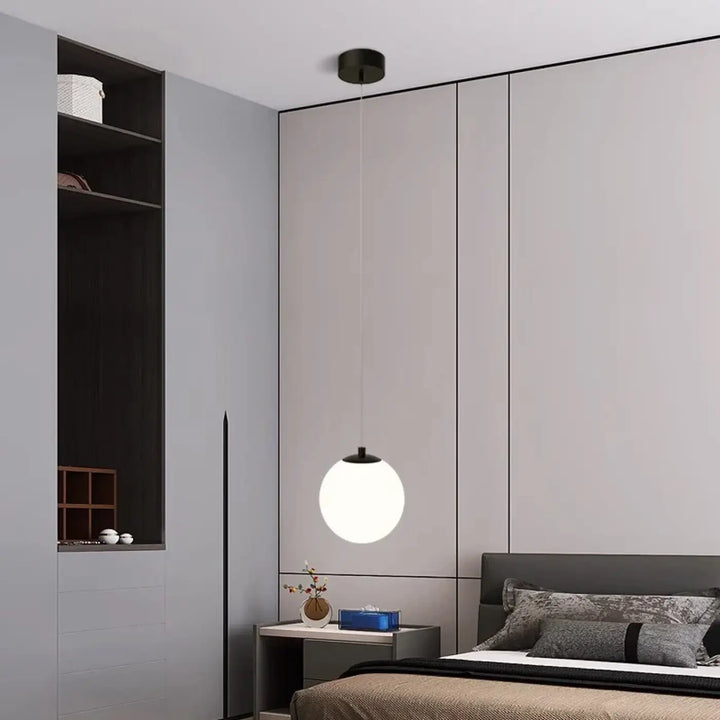 Suspension luminaire fine à LED pour cuisine moderne

