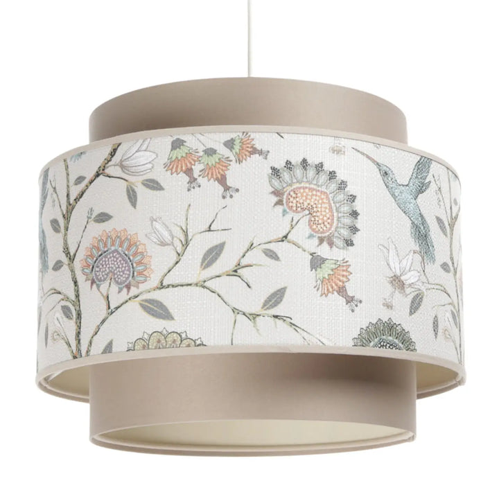 Pendant lamp Doblo – Beige/Creme/Ecru