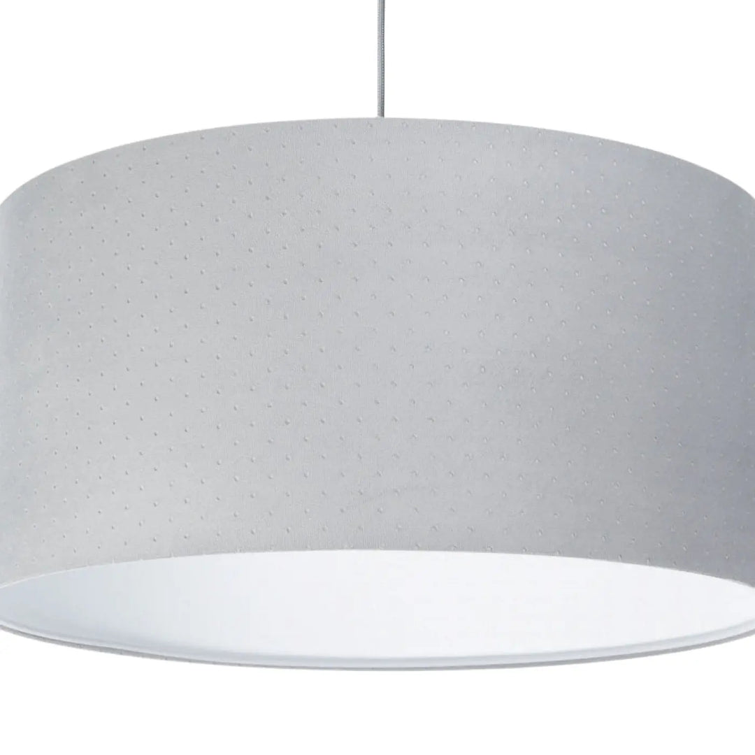 Pendant lamp Classic Jasmin – Light grey/White