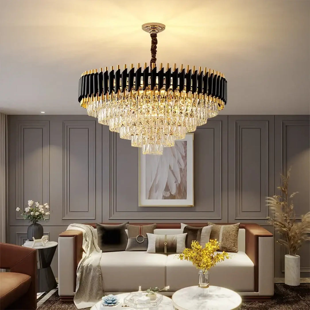 Suspension Luminaire Haut De Gamme En Chandelier De Dubaï