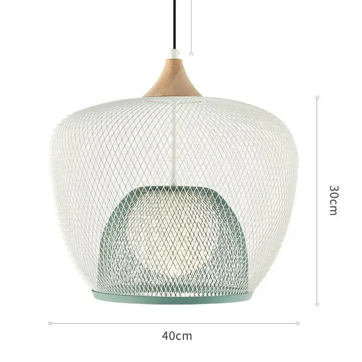 Suspension luminaire métal design moderne style doré argent