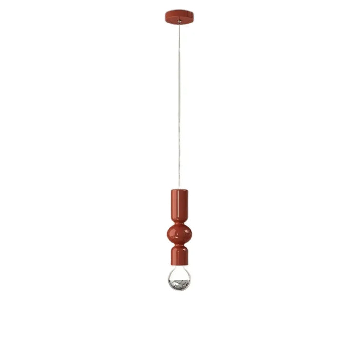 Suspension luminaire minimaliste en métal et verre contemporaine