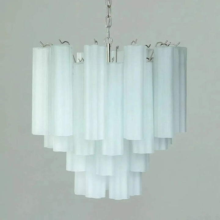 Suspension moderne avec abat‑jour en verre style classique