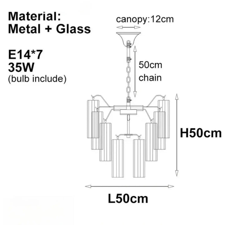 Suspension luminaire moderne avec abat-jour en verre
