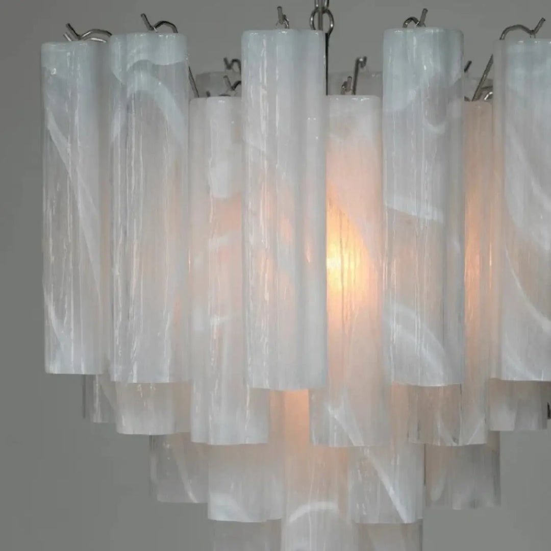 Suspension luminaire moderne avec abat-jour en verre
