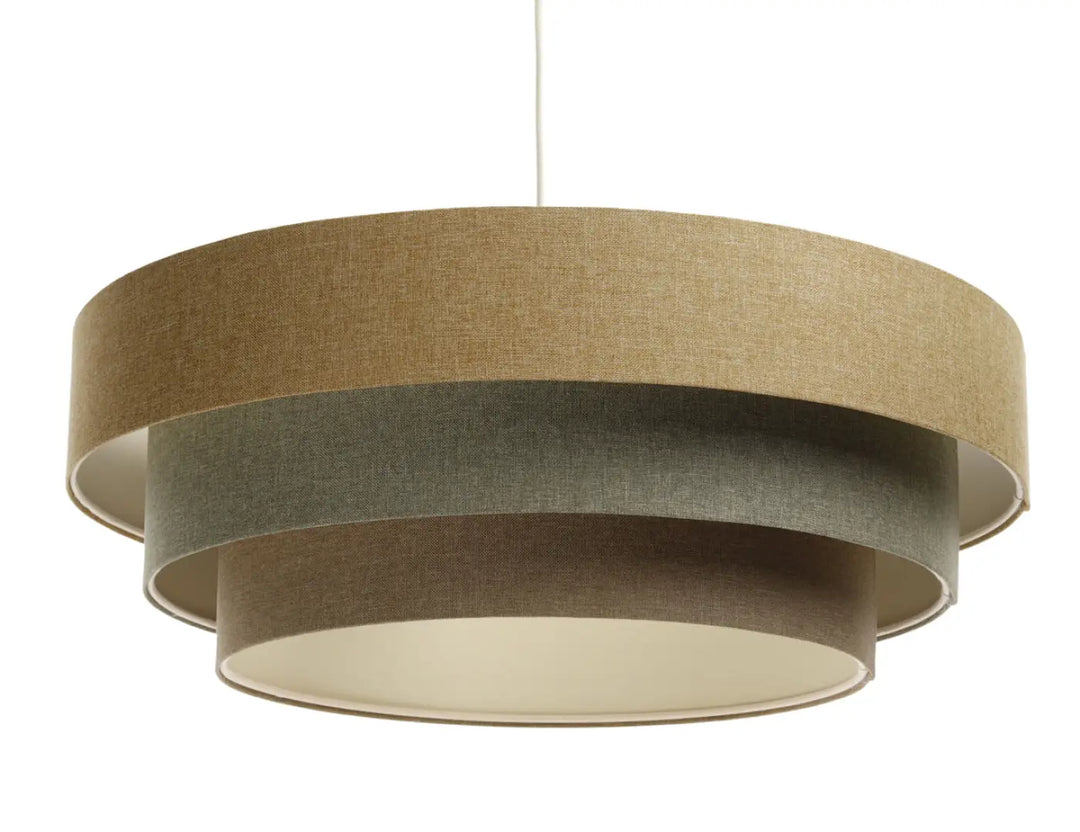 Pendant lamp Triniti BOHO ELEGANT – Sand brown/Ecru