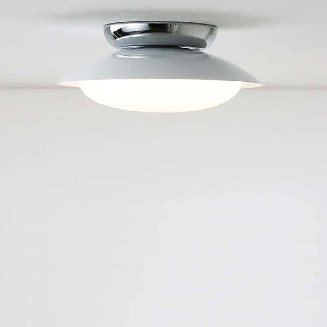 Suspension luminaire moderne design épuré en métal chic