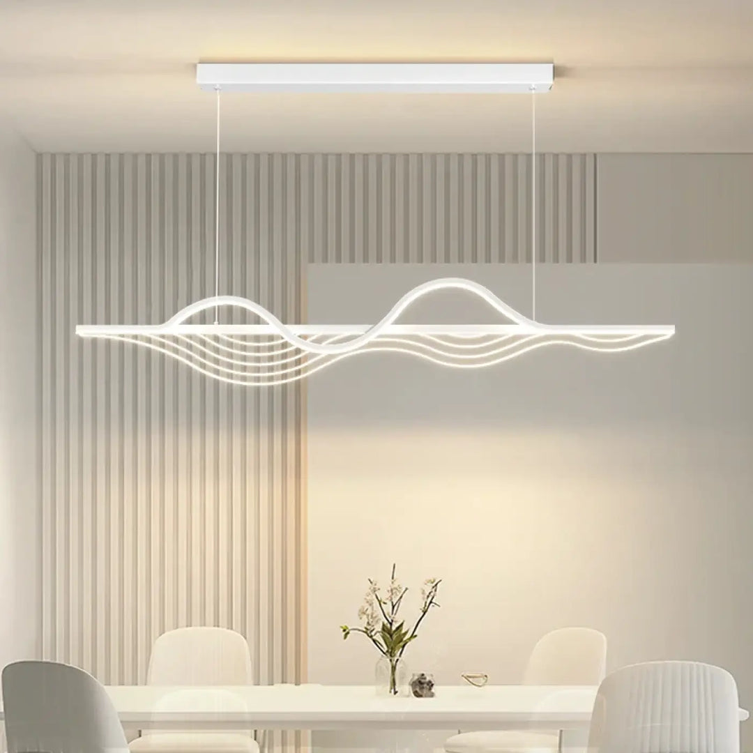 Suspension Luminaire Moderne Design Ondulé Contemporain

