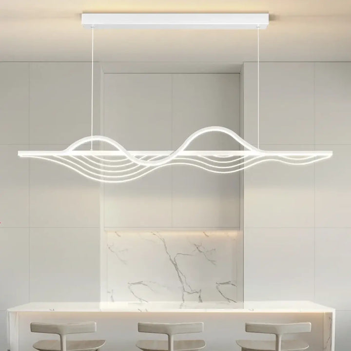 Suspension Luminaire Moderne Design Ondulé Contemporain

