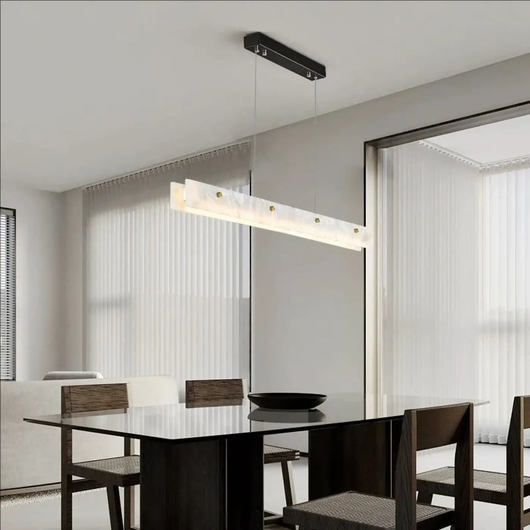 Suspension Luminaire Moderne En Marbre Naturel Design Élégant