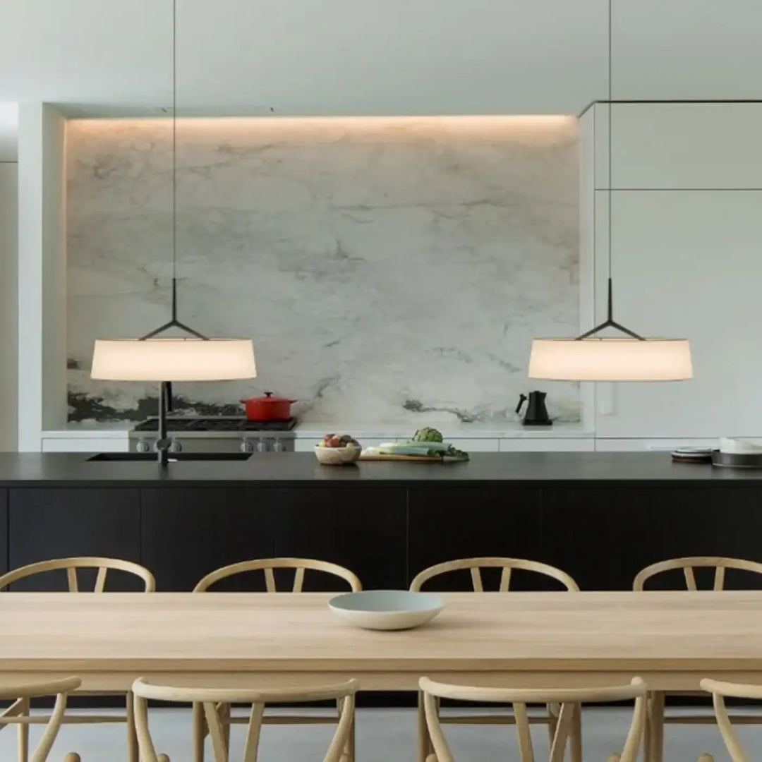 Suspension luminaire moderne minimaliste à lumière douce