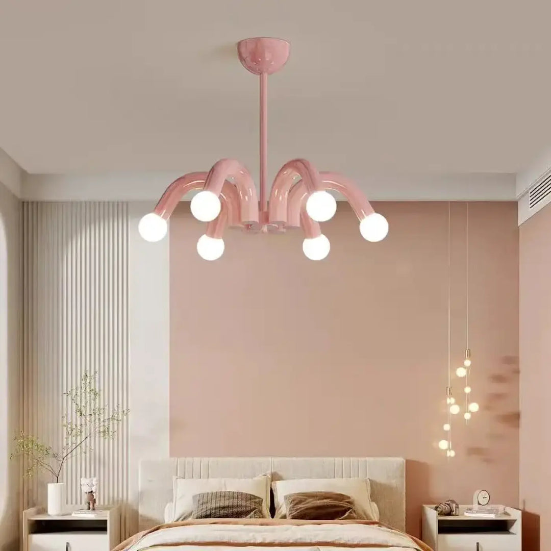 Suspension Luminaire Moderne Original Avec Boules Lumineuses

