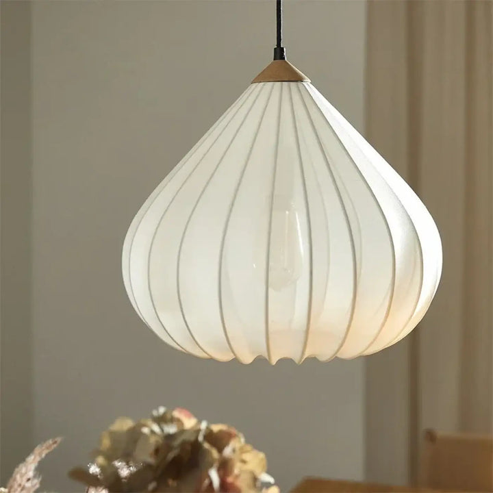 Suspension Luminaire Moderne en Papier Sculpté Design Élégant

