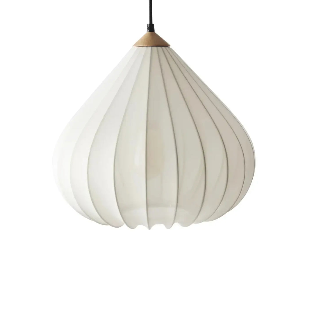 Suspension Luminaire Moderne en Papier Sculpté Design Élégant

