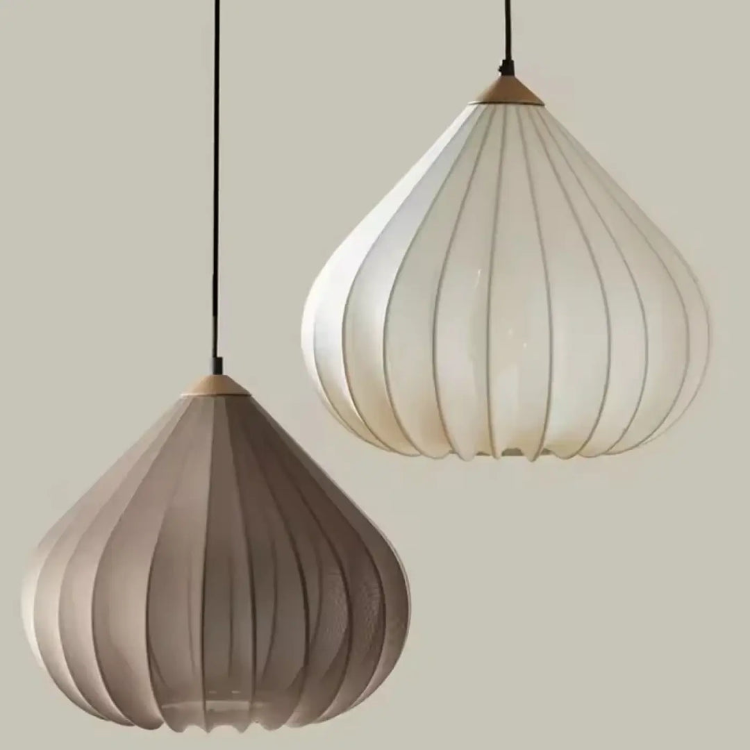 Suspension Luminaire Moderne en Papier Sculpté Design Élégant

