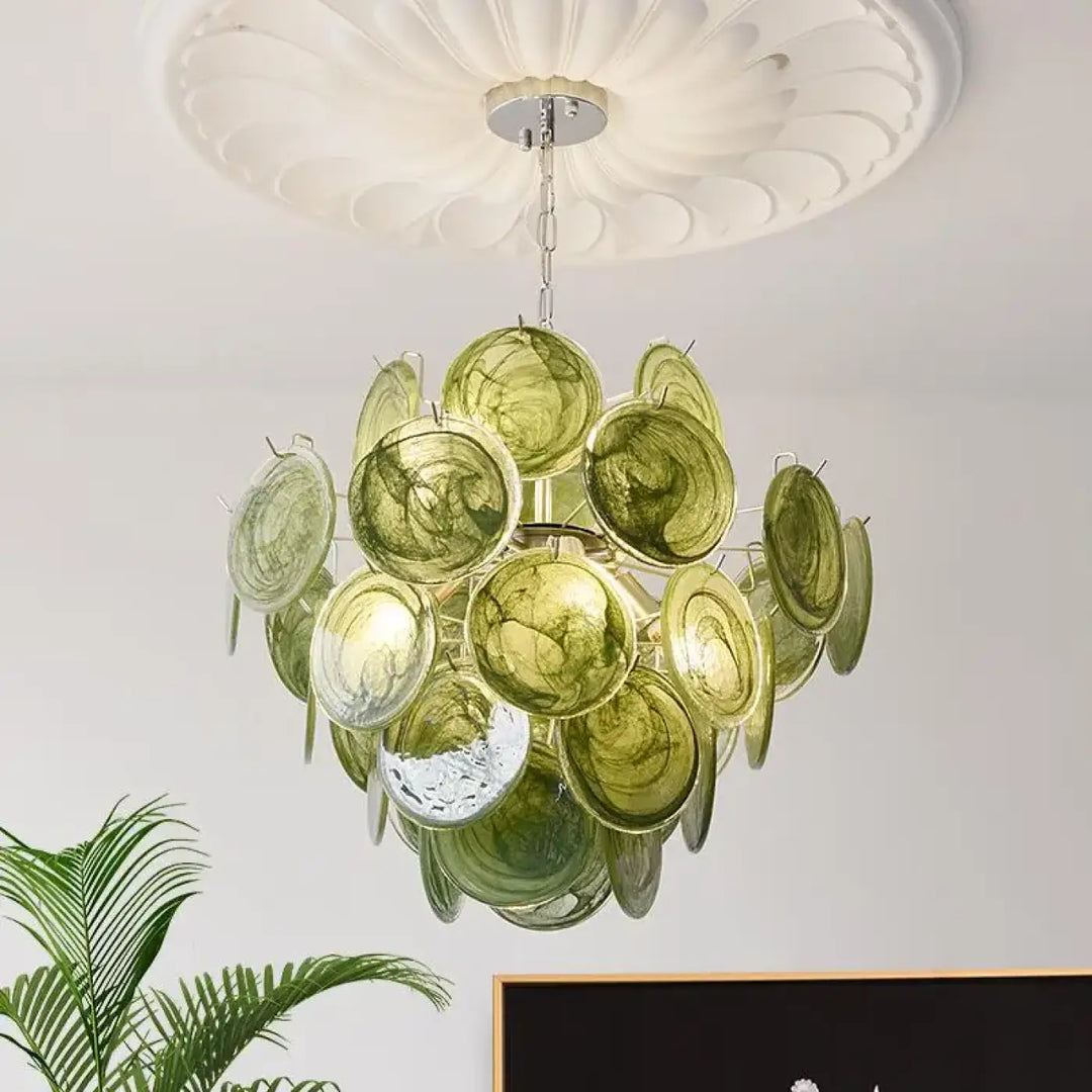 Suspension luminaire moderne en verre élégant raffiné