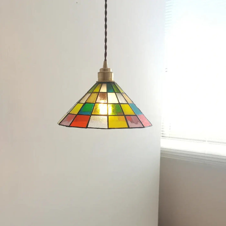 Suspension luminaire multicolore style contemporaine et moderne