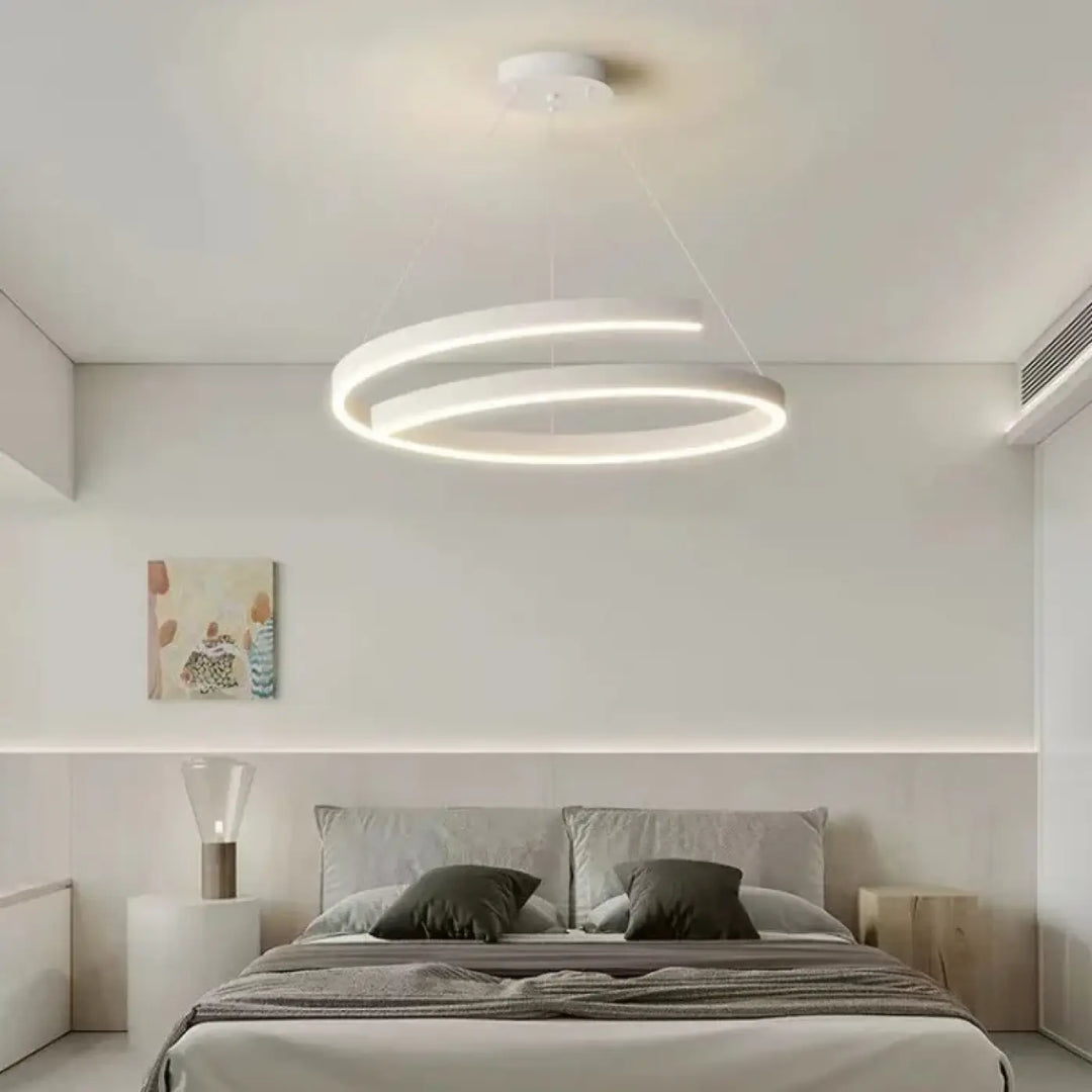 Suspension luminaire noir originale pour salle à manger moderne

