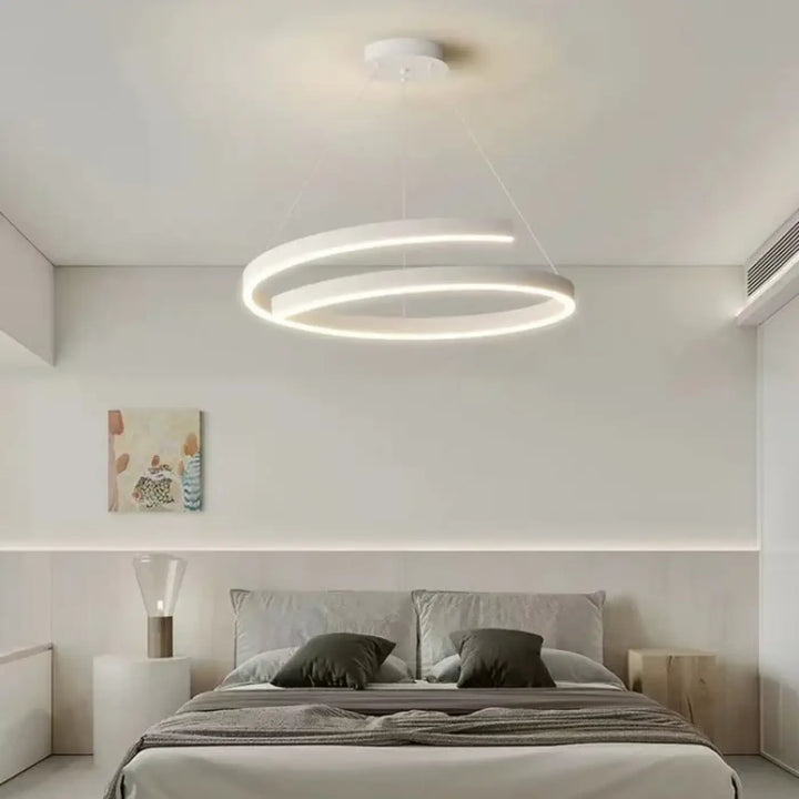 Suspension luminaire noir originale pour salle à manger moderne

