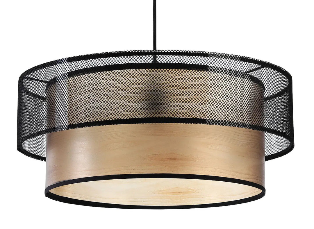 Pendant lamp Duo – Black/Beige