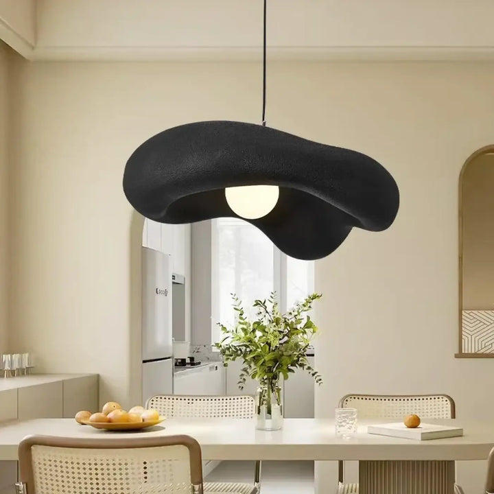 Suspension Luminaire Original Blanc Moderne Forme Nuageuse