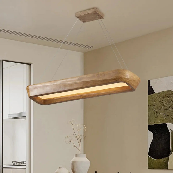 Suspension Luminaire Rectangulaire Minimaliste Rectangulaire Arrondi