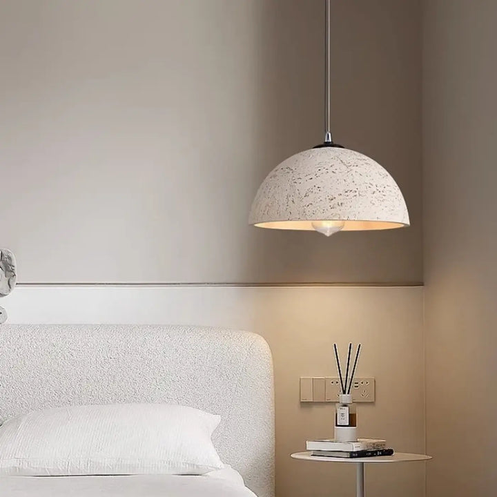 Suspension luminaire en résine design contemporain élégant