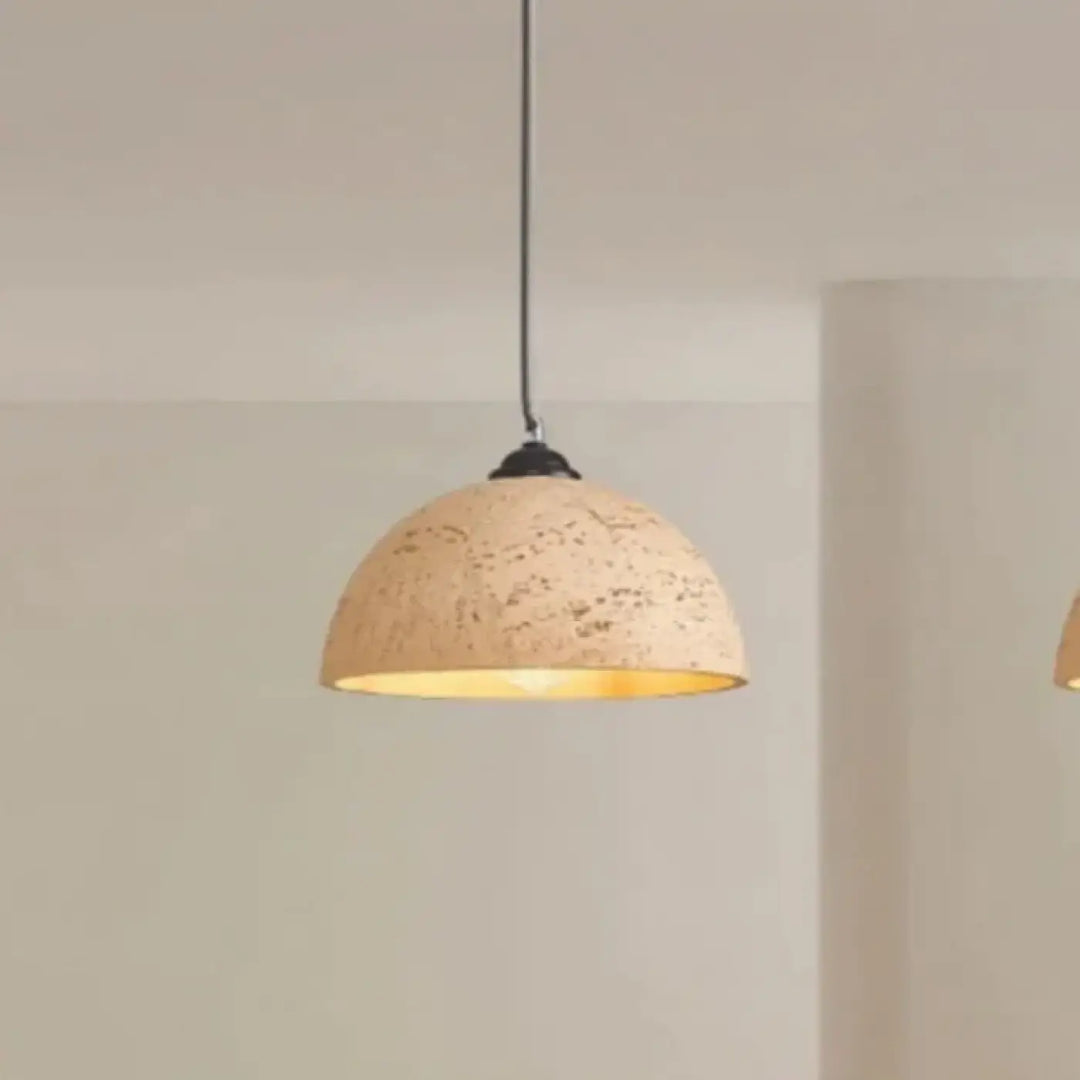 Suspension luminaire en résine design contemporain élégant