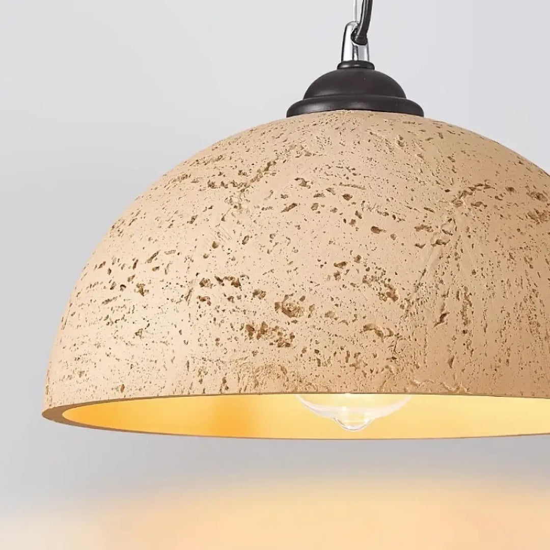Suspension luminaire en résine design contemporain élégant