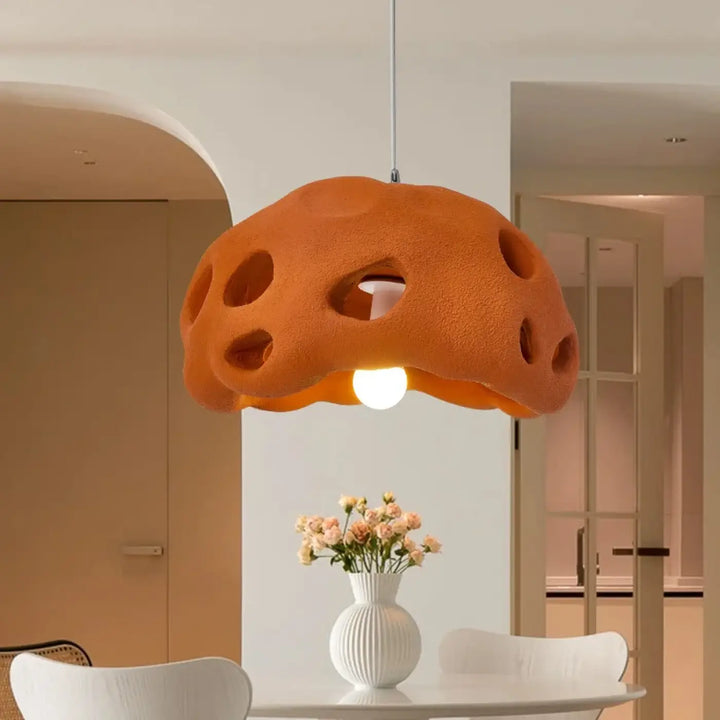 Suspension luminaire en résine design moderne