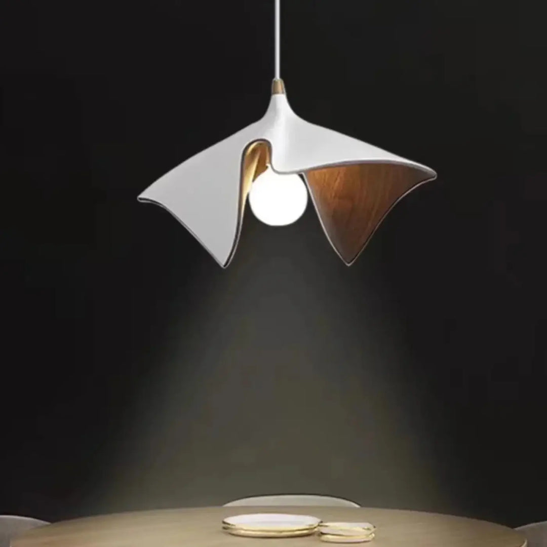 Suspension luminaire en résine design vintage style rétro