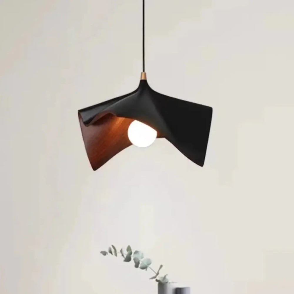 Suspension luminaire en résine design vintage style rétro