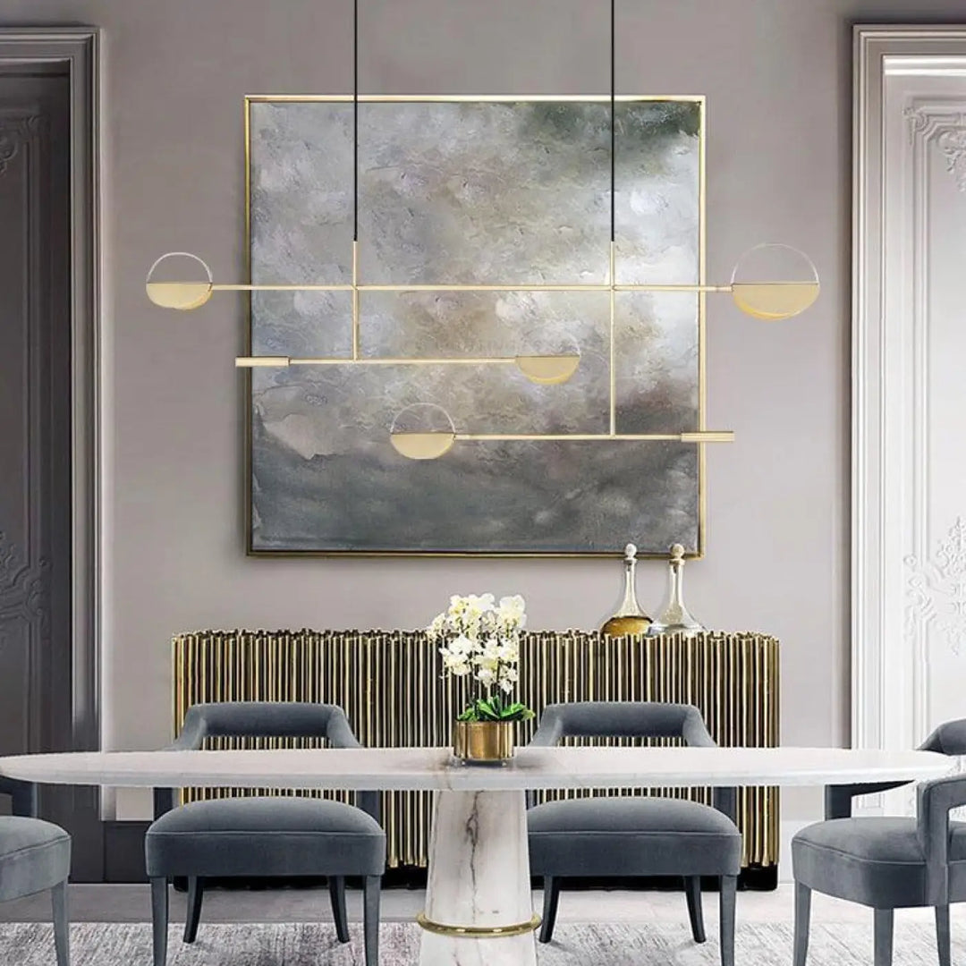 Suspension Luminaire Scandinave Design Graphique