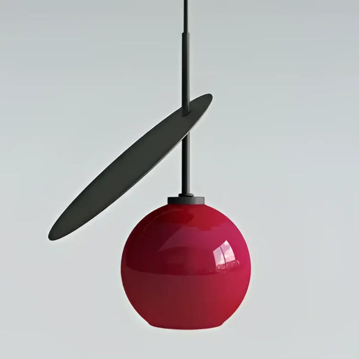 Suspension Luminaire Sphère Colorée Style Contemporain Chic