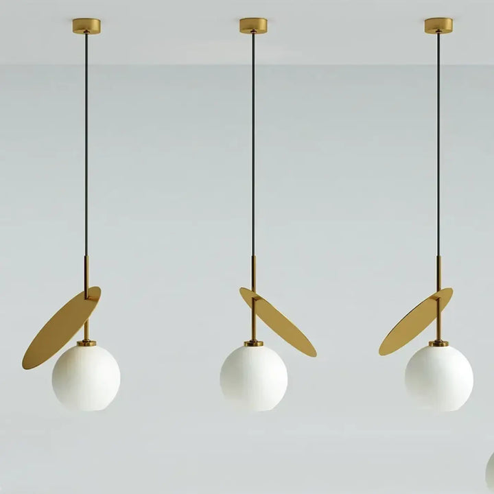 Suspension Luminaire Sphère Colorée Style Contemporain Chic
