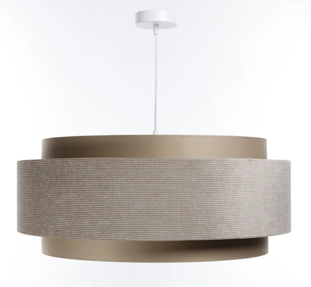 Suspension Luminaire | DOBLO CLASSIC (Beige/Doré)