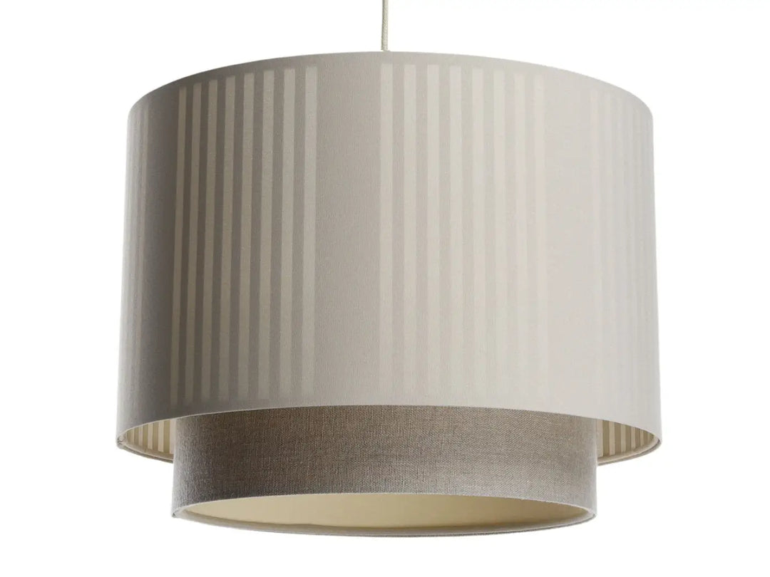 Pendant lamp Duo Lami Line – Beige/Ecru
