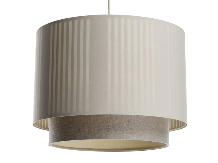 Pendant lamp Duo Lami Line – Beige/Ecru