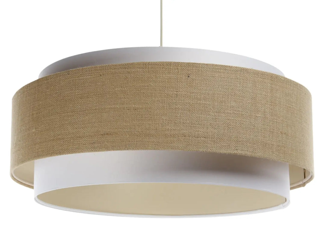 Pendant lamp Doblo Classic – White/Beige/Ecru