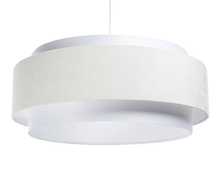 Pendant lamp Doblo Classic – Snow white/Creme white