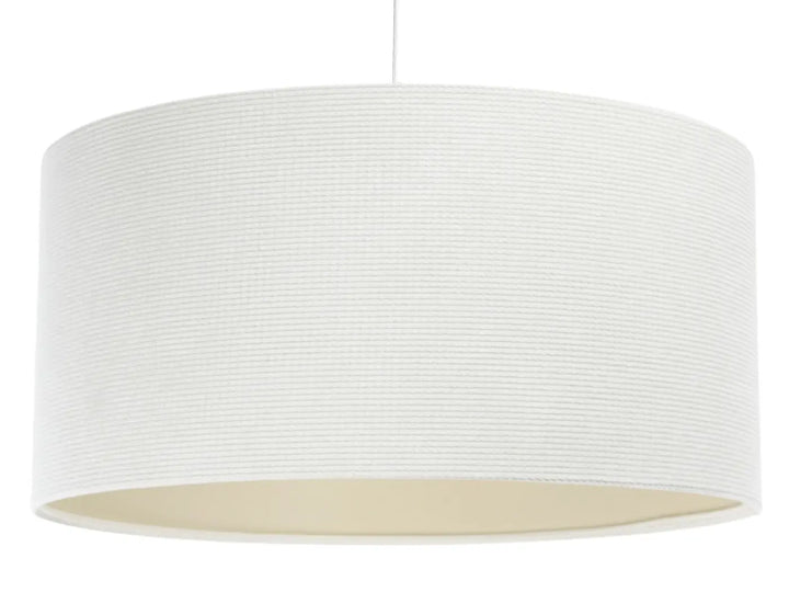 Pendant lamp  Glamour Structural Velour – Creme white/Ecru