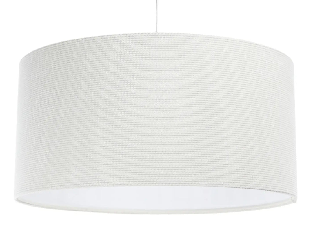 Pendant lamp  Glamour Structural Velour – Creme white