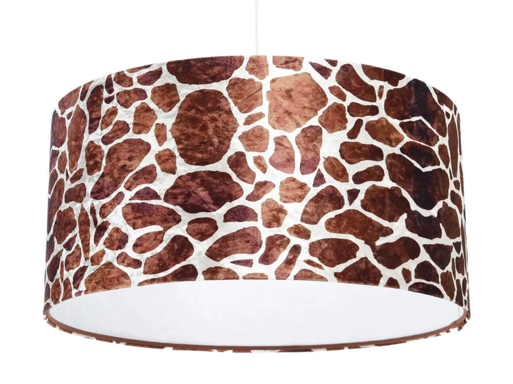 Pendant lamp Safari – Light brown/White
