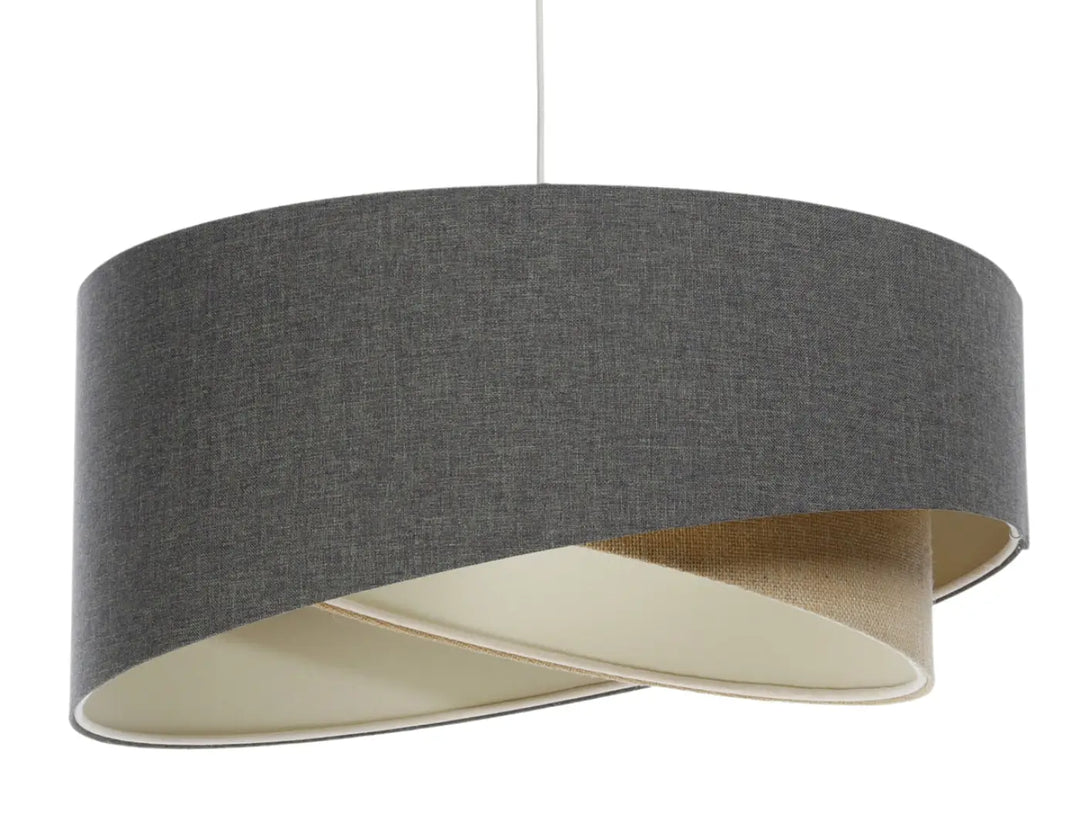 Pendant lamp GALAXY Boho Elegant – Graphite/Beige