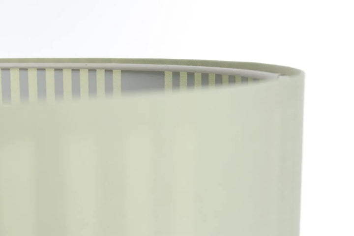 Suspension luminaire duo lami line avec abat-jour cylindrique vert menthe en tissu menthe style moderne chic
