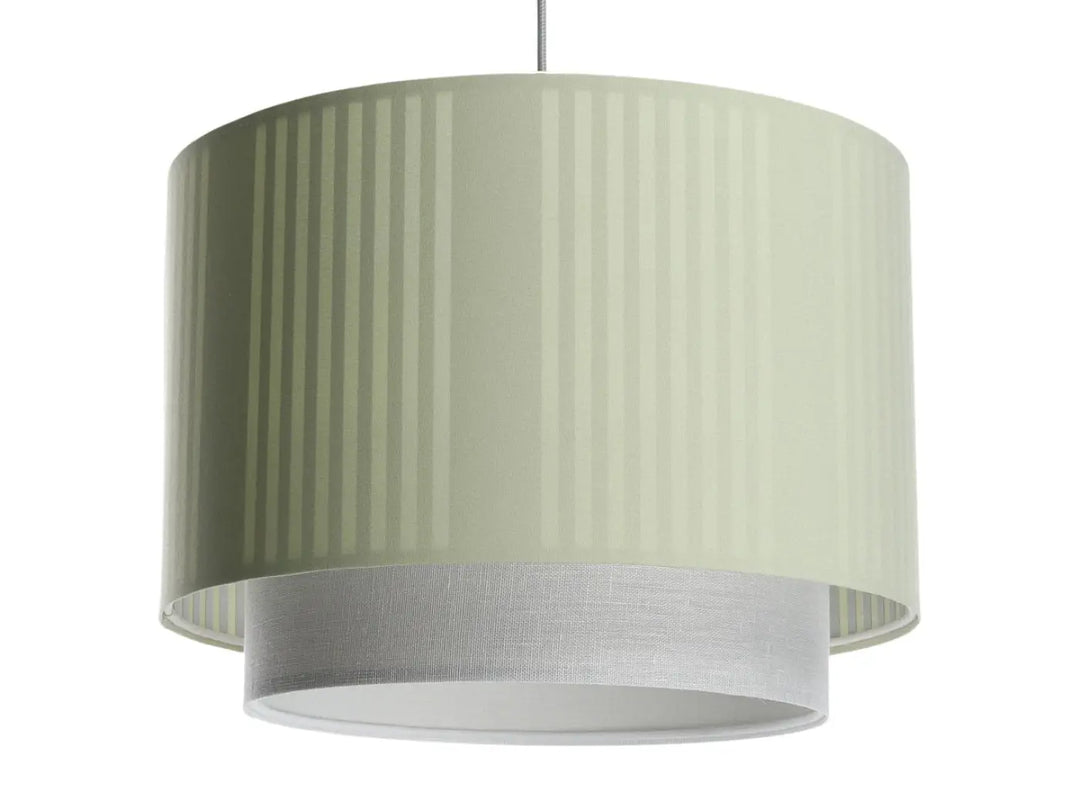 Pendant lamp Duo Lami Line – Mint/Light grey
