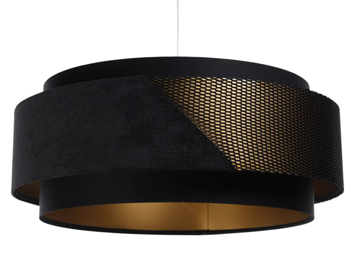 Pendant lamp Doblo Classic – Black/Gold