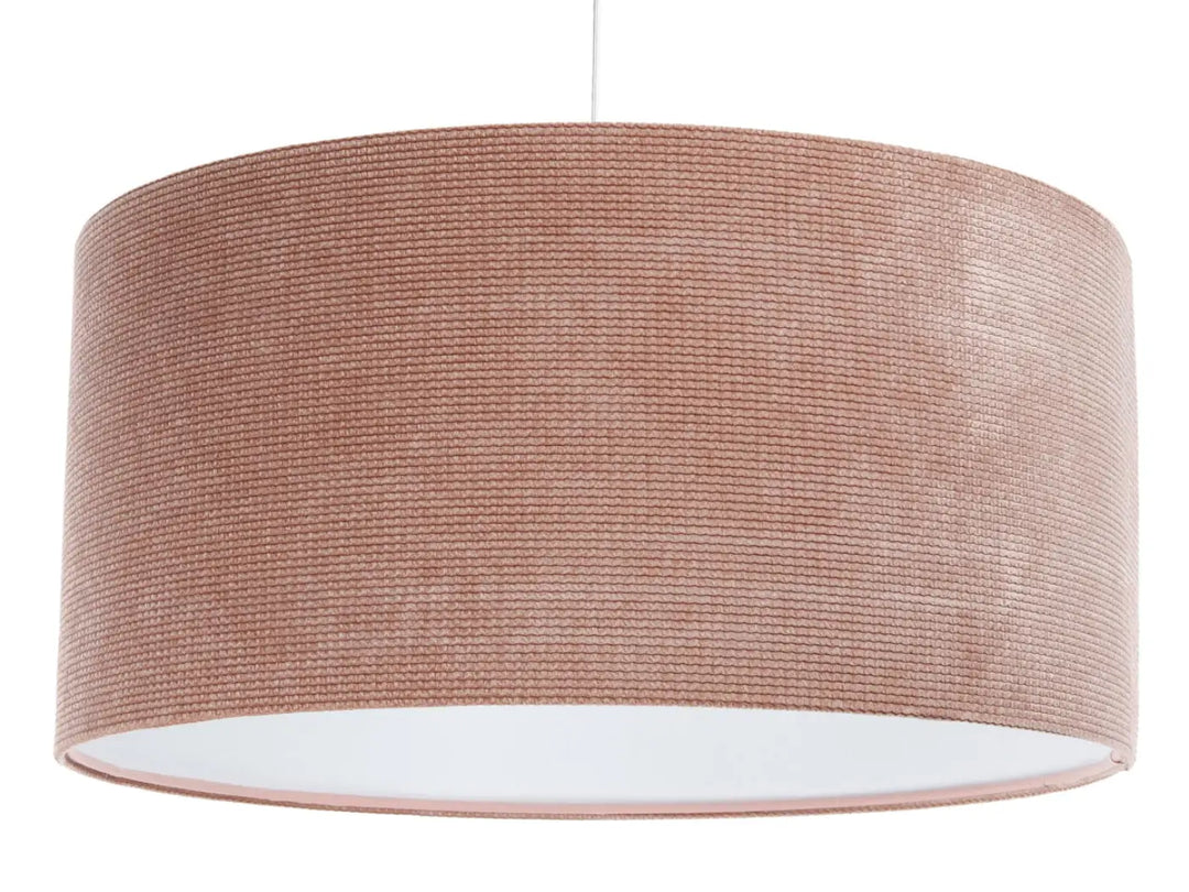 Pendant lamp  Glamour Structural Velour – Old pink/White