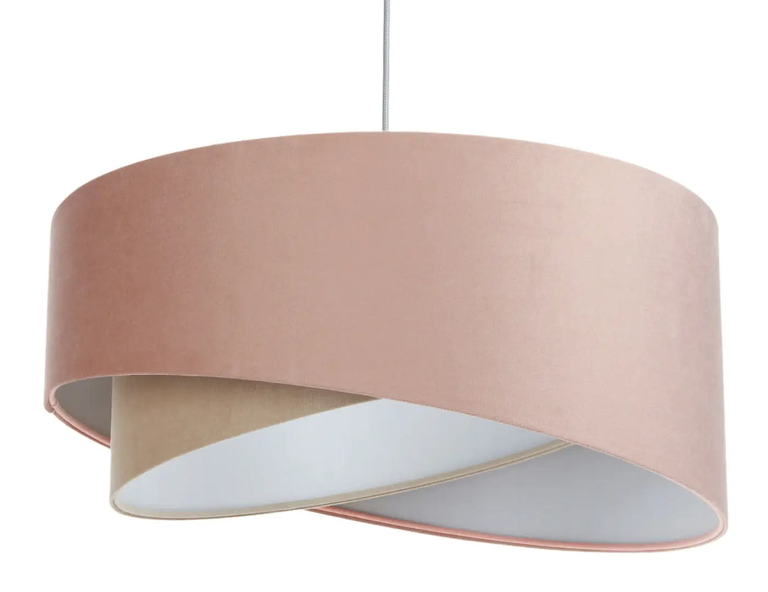 Pendant lamp Galaxy Jasmin – Old pink/Beige/Light grey